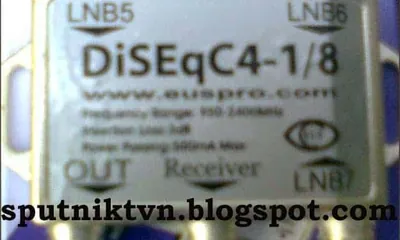 Технология DiSEqC 4-1/8: принцип работы и настройка системы